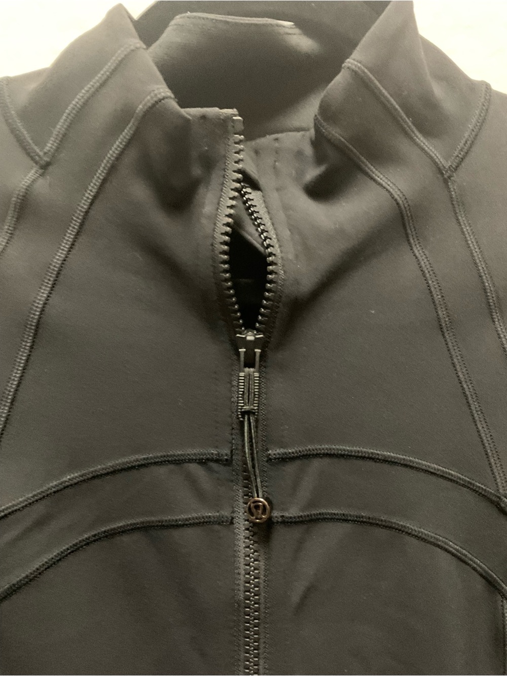 Lululemon Black Women's Zip-Front Athletic Jacket - Picture 3 of 3